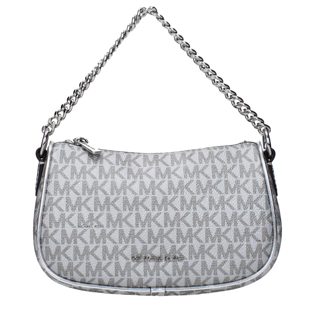 Michael Kors Gray Fabric Handbag - Luxury Boutique Co