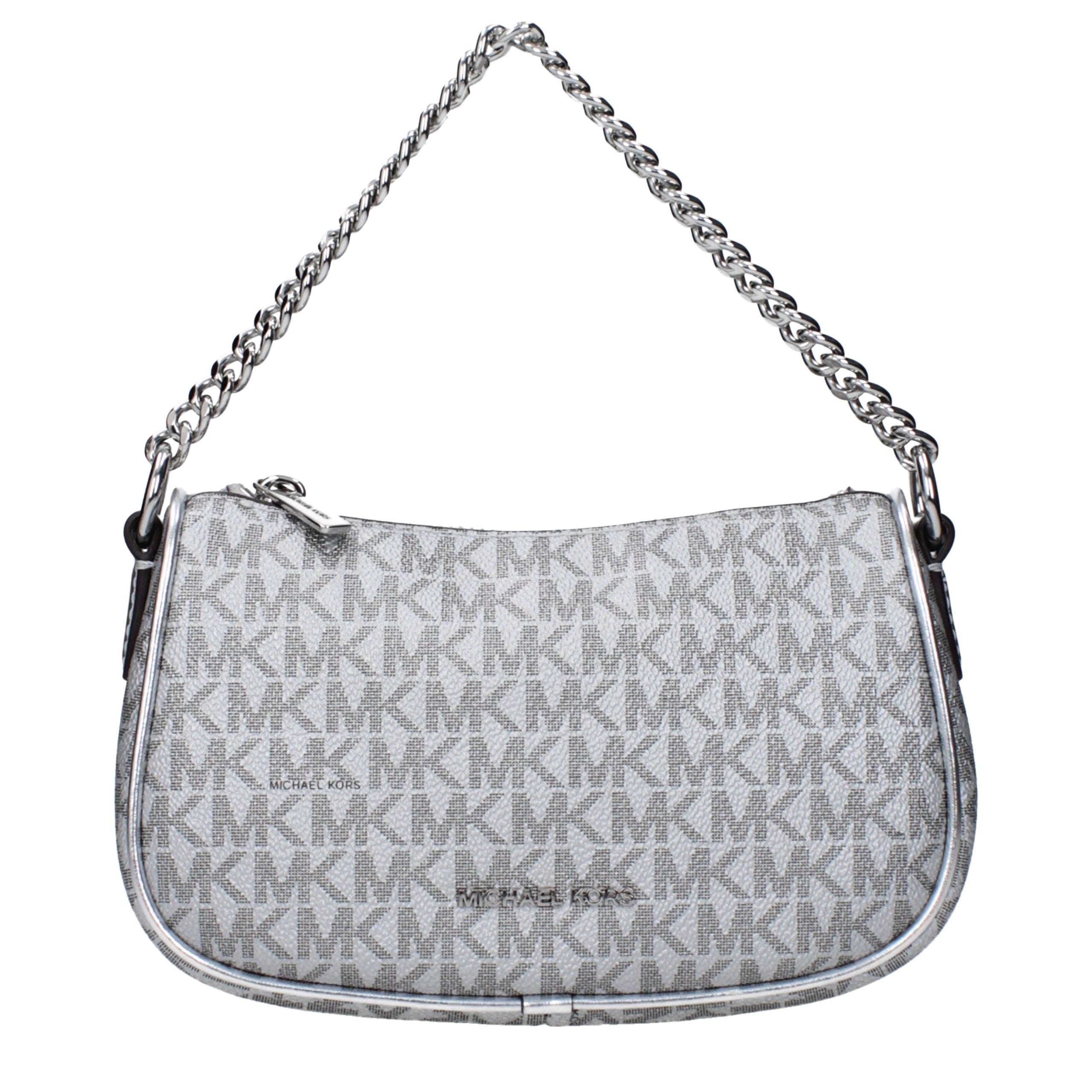 Michael Kors Gray Fabric Handbag - Luxury Boutique Co