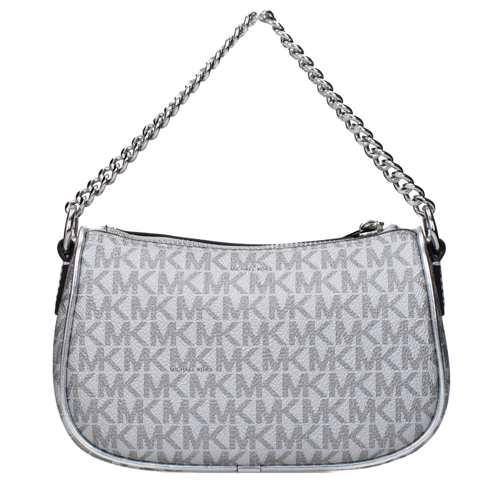 Michael Kors Gray Fabric Handbag - Luxury Boutique Co