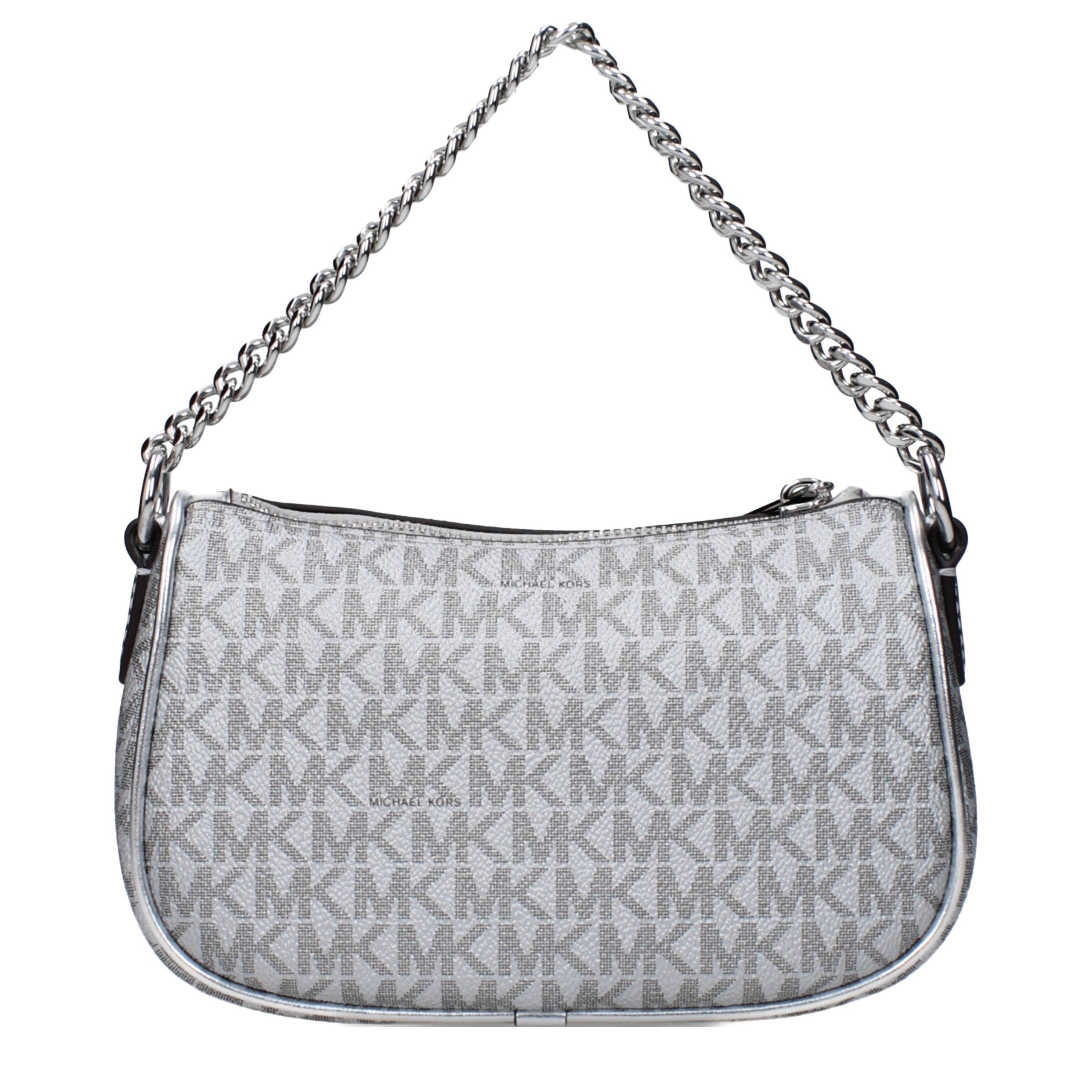 Michael Kors Gray Fabric Handbag - Luxury Boutique Co
