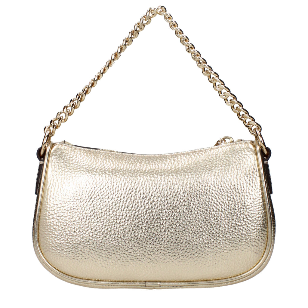Michael Kors Gold Leather Handbag - Luxury Boutique Co