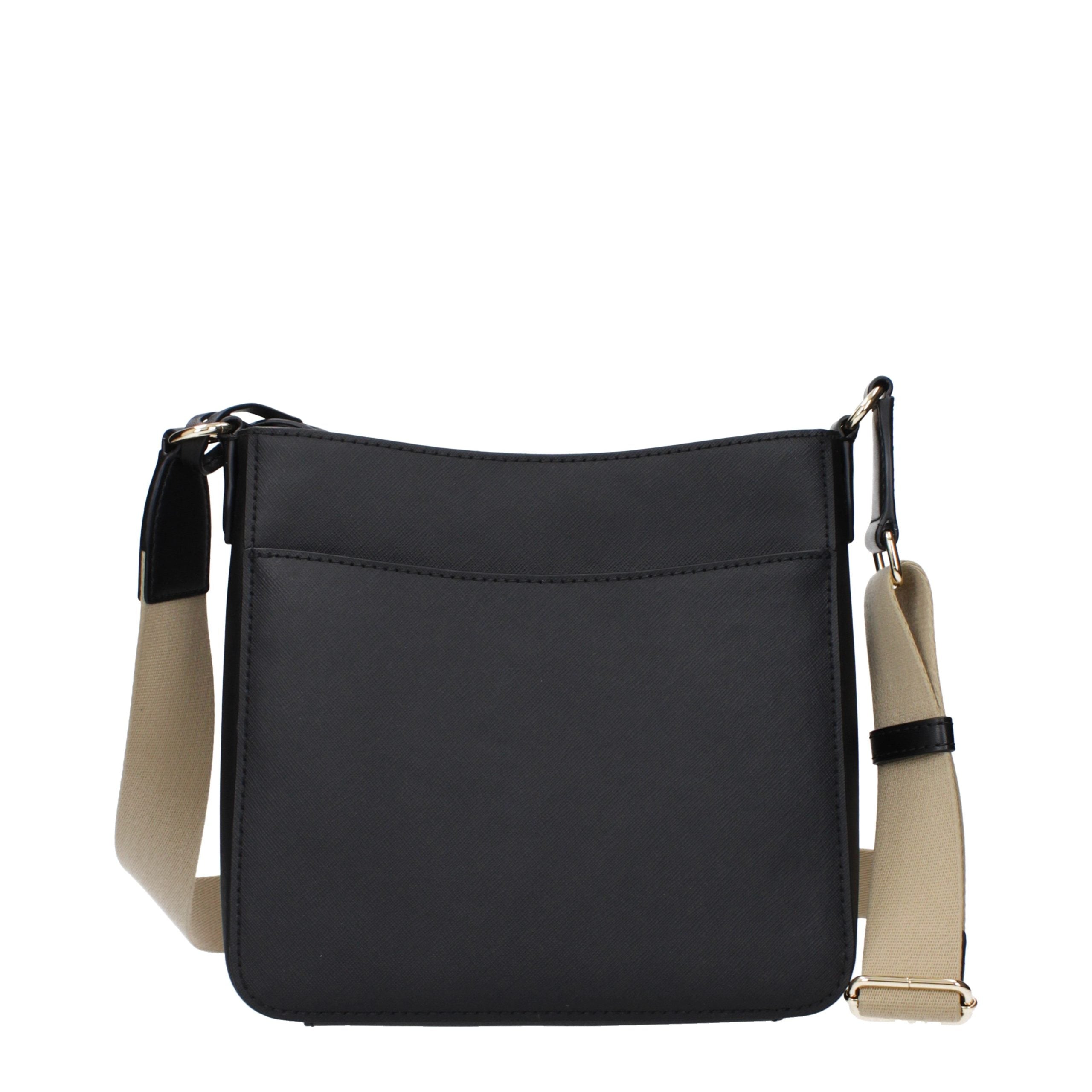 Michael Kors Black Leather Crossbody Bag - Luxury Boutique Co