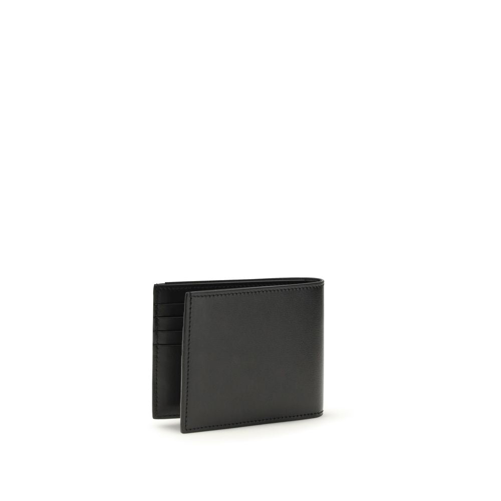 Fendi Black Calf Leather Bos Taurus Wallet - Luxury Boutique Co