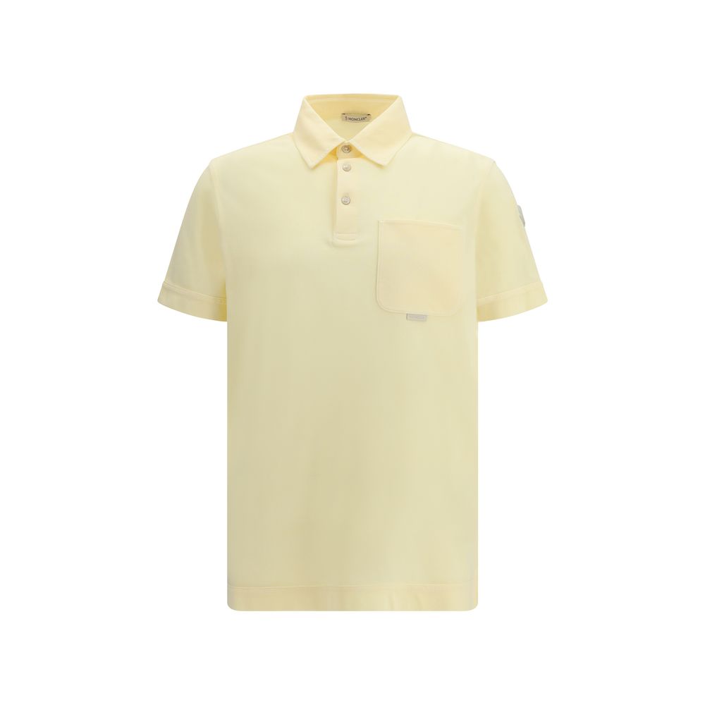 Moncler Bicolor Cotton Polo Shirt - Luxury Boutique Co