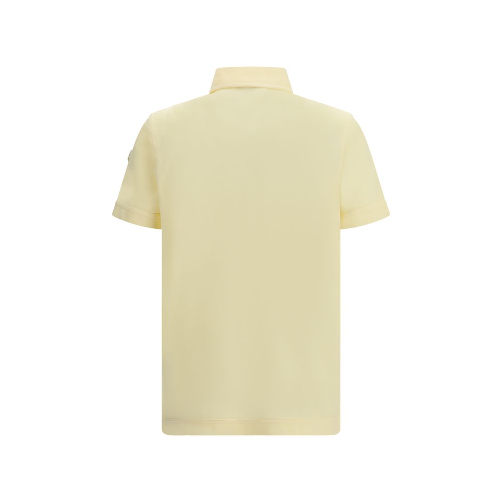 Moncler Bicolor Cotton Polo Shirt - Luxury Boutique Co