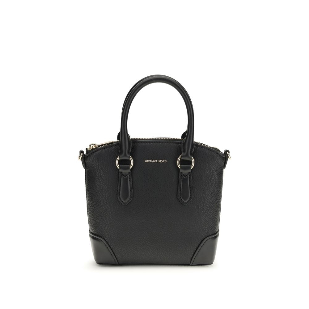 Michael Kors Black Calf Leather Bos Taurus Handbag - Luxury Boutique Co