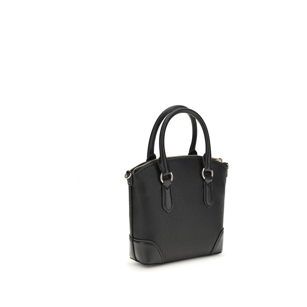 Michael Kors Black Calf Leather Bos Taurus Handbag - Luxury Boutique Co