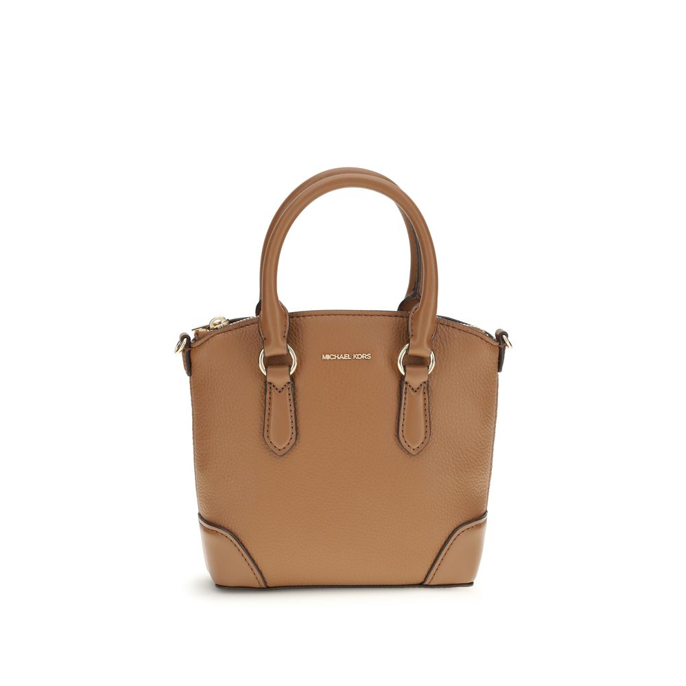Michael Kors Beige Calf Leather Bos Taurus Handbag - Luxury Boutique Co