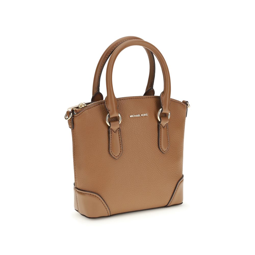 Michael Kors Beige Calf Leather Bos Taurus Handbag - Luxury Boutique Co