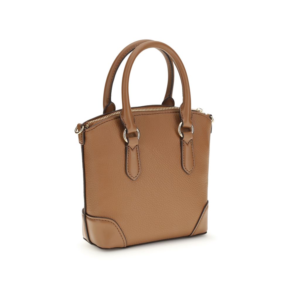 Michael Kors Beige Calf Leather Bos Taurus Handbag - Luxury Boutique Co