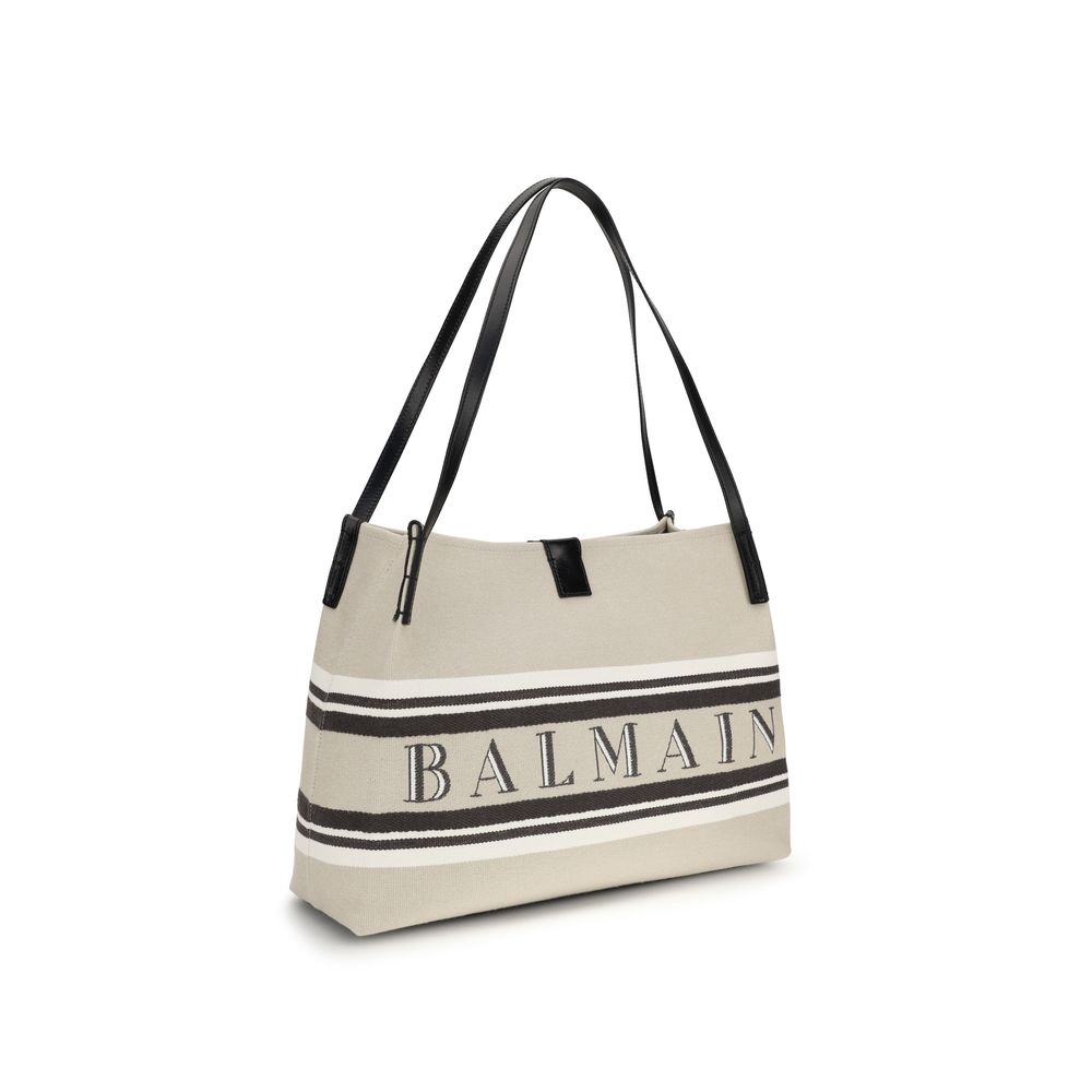 Balmain Multicolor Cotton Shoulder Bag - Luxury Boutique Co