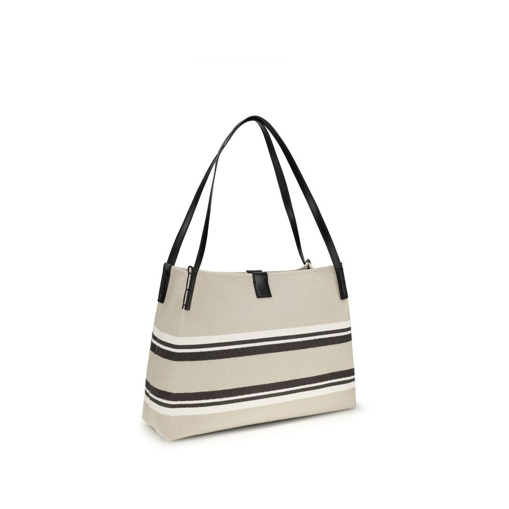 Balmain Multicolor Cotton Shoulder Bag - Luxury Boutique Co
