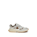 Dsquared² White Calf Leather Bos Taurus Athletic Sneakers - Luxury Boutique Co