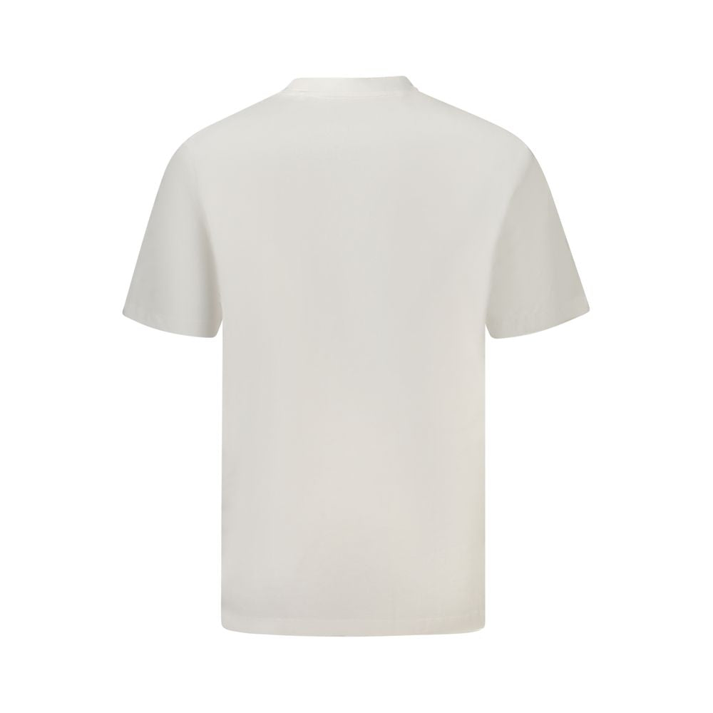 Guess Jeans Bianco Organic Cotton Men's T-Shirt - Luxury Boutique Co