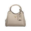 Guess Jeans Grigio Poliuretano Women Handbag - Luxury Boutique Co