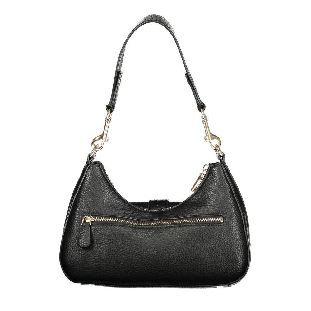 Guess Jeans Black Polyurethane Women Handbag - Luxury Boutique Co