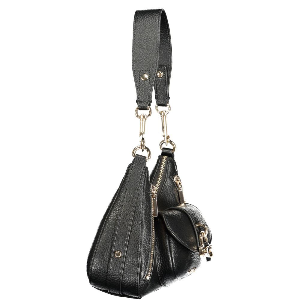 Guess Jeans Black Polyurethane Women Handbag - Luxury Boutique Co