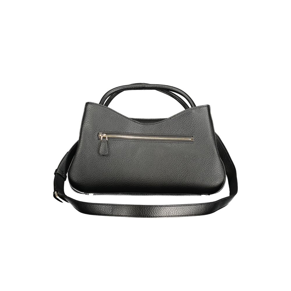 Guess Jeans Black Polyurethane Women Handbag - Luxury Boutique Co