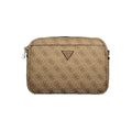 Guess Jeans Beige Polyurethane Women Handbag - Luxury Boutique Co