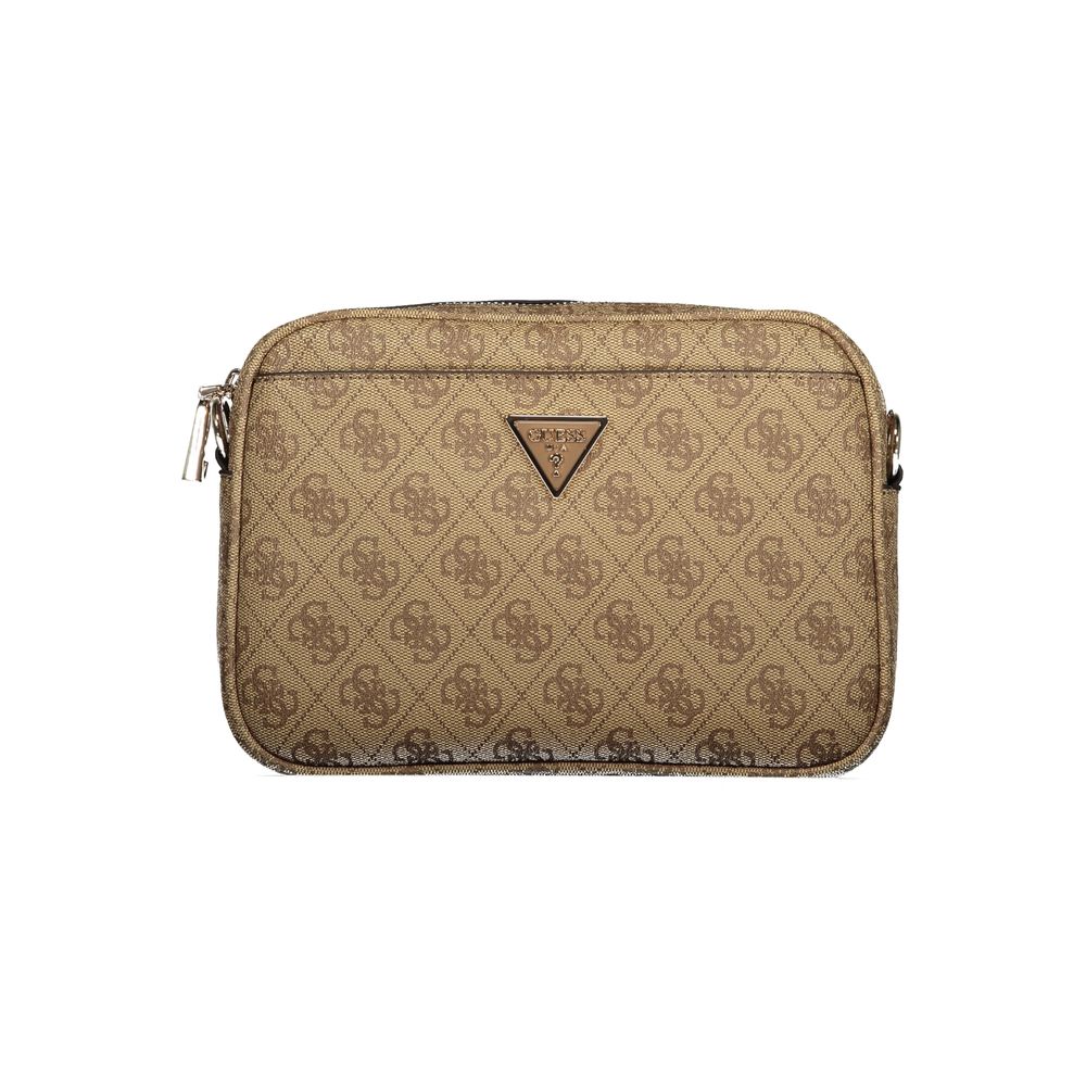 Guess Jeans Beige Polyurethane Women Handbag - Luxury Boutique Co