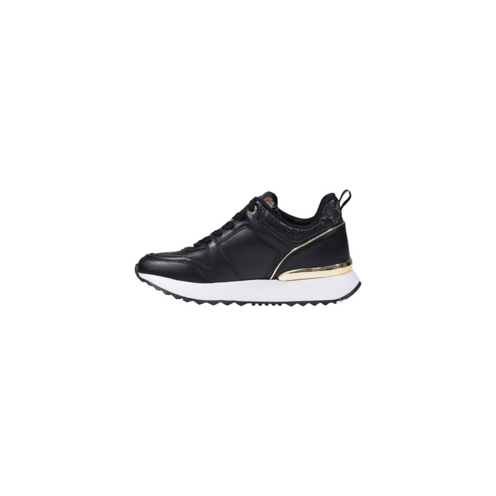 Guess Black Polyethylene Low Top Sneakers - Luxury Boutique Co