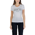 Guess White Cotton T-Shirt - Luxury Boutique Co