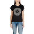 Guess Black Cotton T-Shirt - Luxury Boutique Co