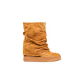Guess Beige Suede Leather Ankle Boots - Luxury Boutique Co