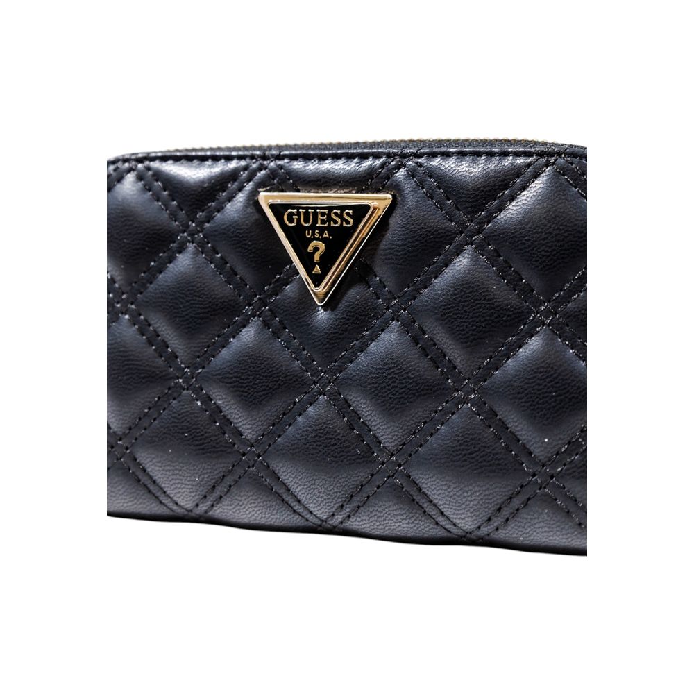 Guess Black Polyethylene Wallet - Luxury Boutique Co