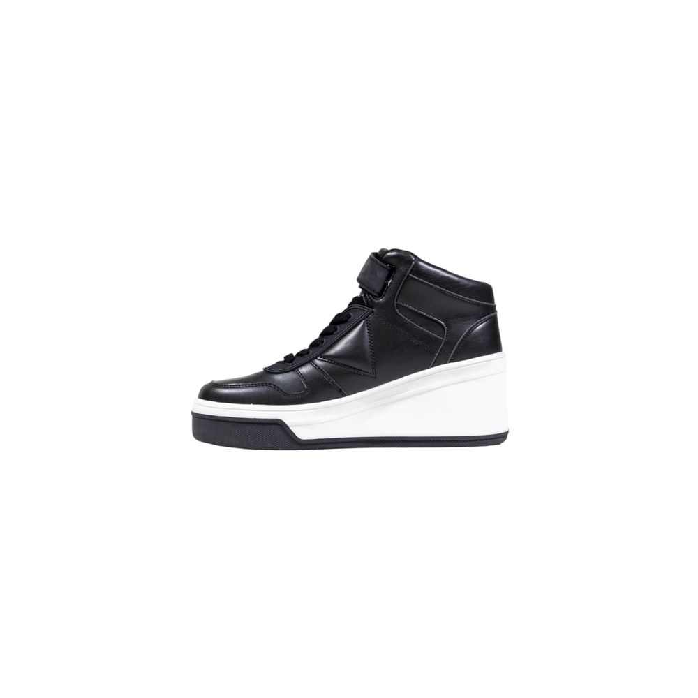 Guess Black Polyethylene Platform Sneakers - Luxury Boutique Co