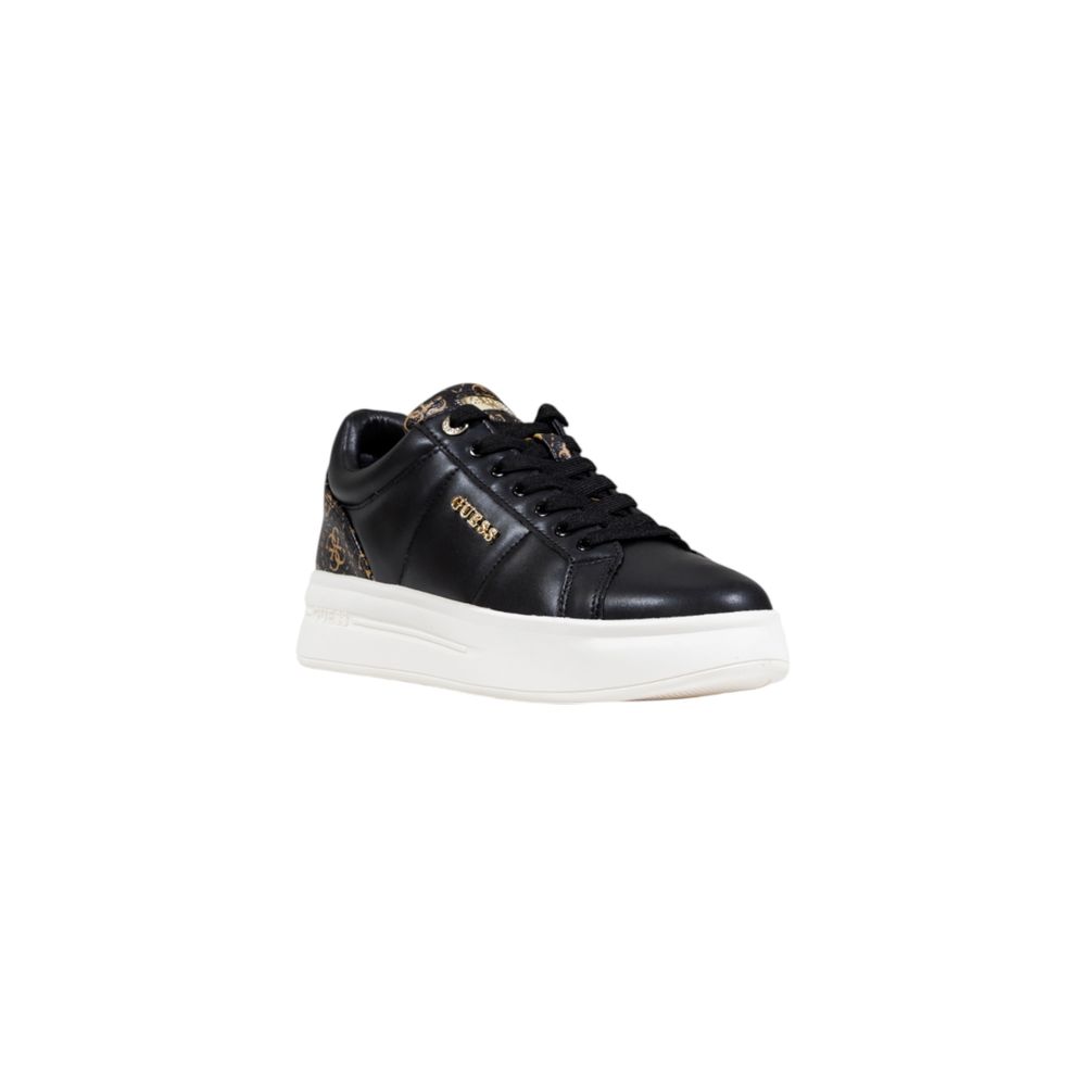 Guess Bicolor Polyester Low Top Sneakers - Luxury Boutique Co