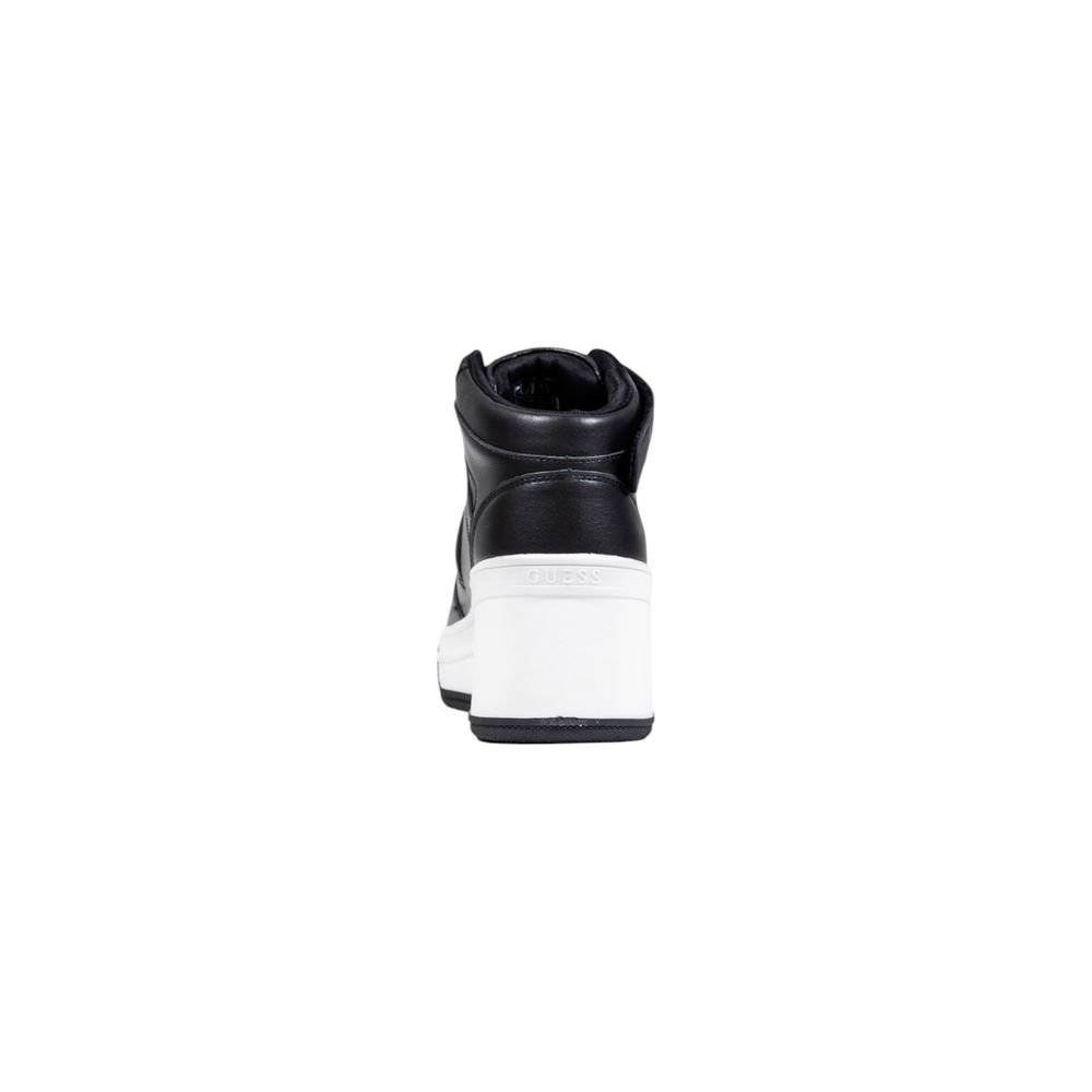 Guess Black Polyethylene Platform Sneakers - Luxury Boutique Co