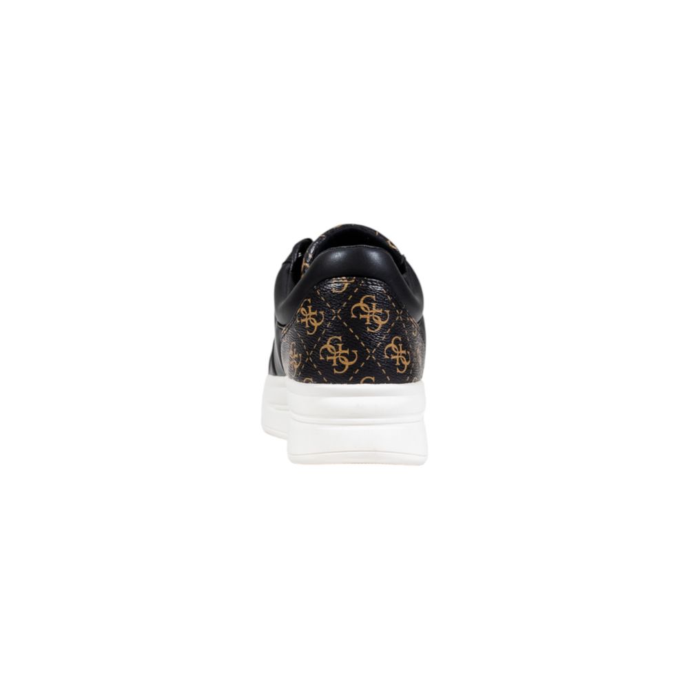 Guess Bicolor Polyester Low Top Sneakers - Luxury Boutique Co