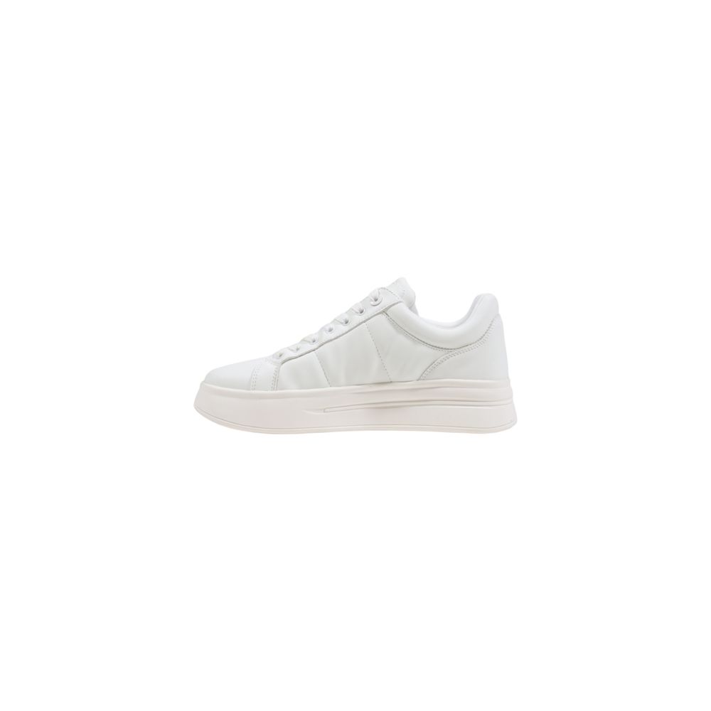 Guess White Polyethylene Platform Sneakers - Luxury Boutique Co