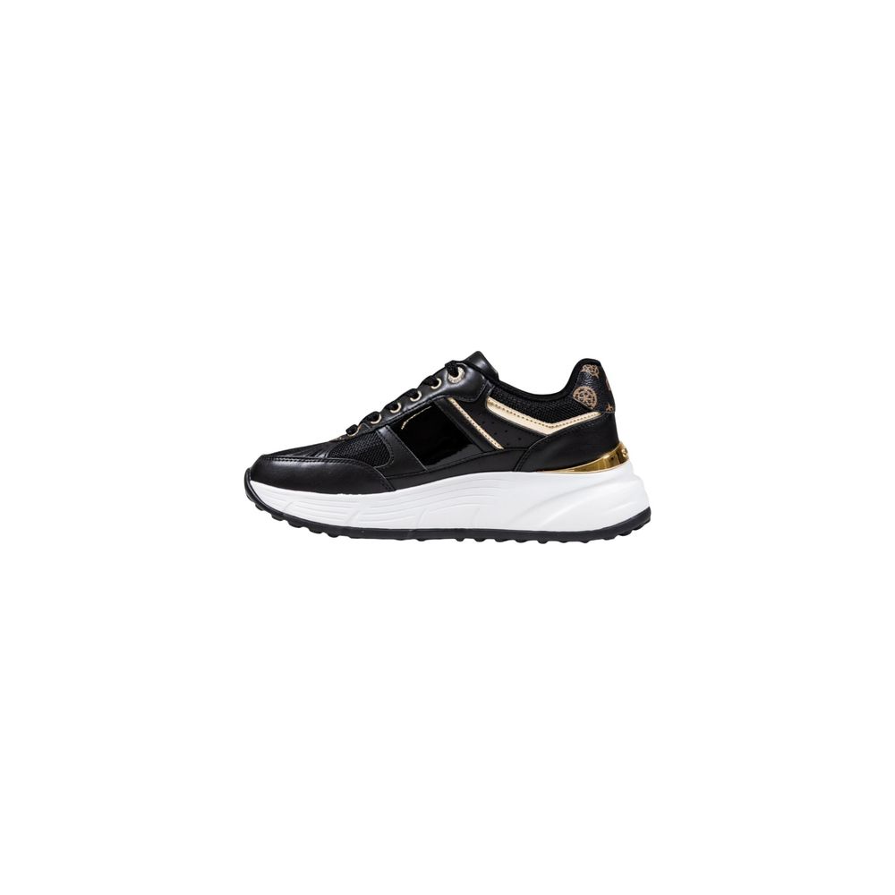 Guess Black Polyethylene Chunky Sneakers - Luxury Boutique Co