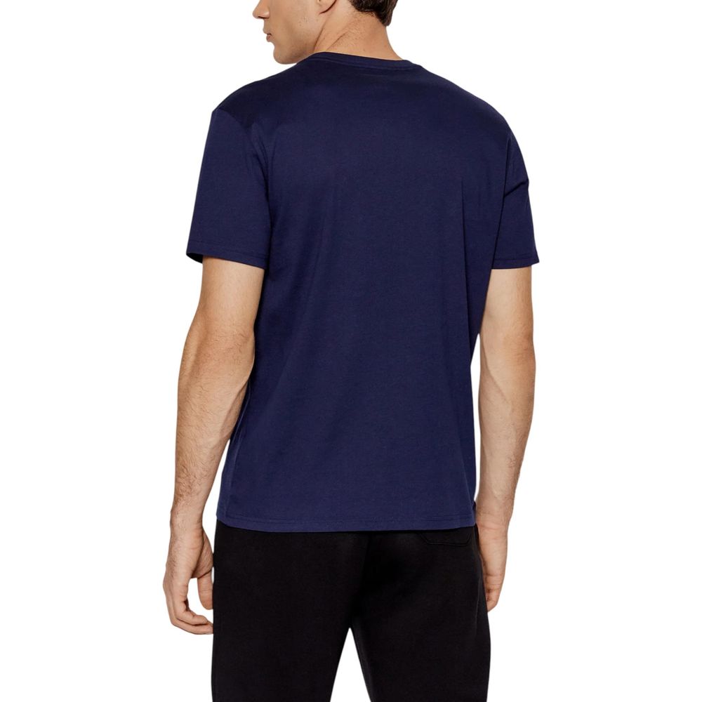 Ralph Lauren Blue Cotton T-Shirt - Luxury Boutique Co