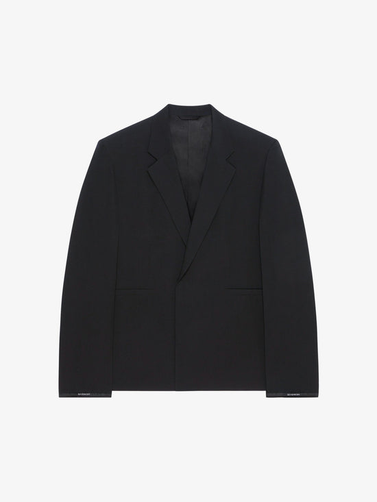 Givenchy Black Fibres Jackets And Coat