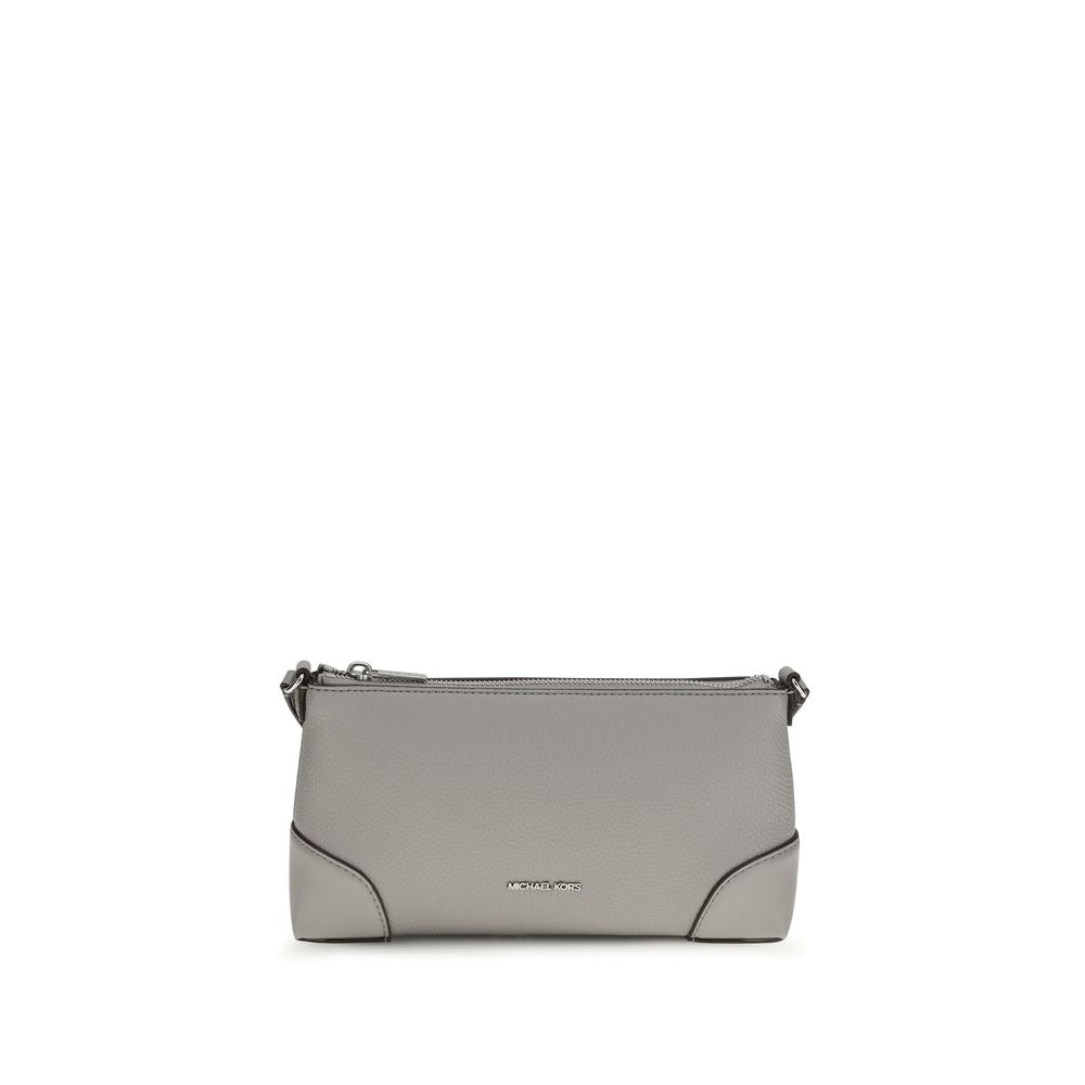 Michael Kors Gray Calf Leather Bos Taurus Wallet - Luxury Boutique Co