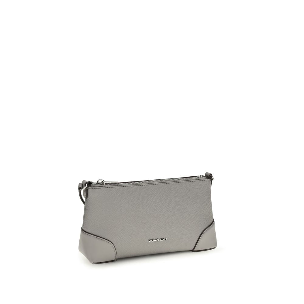 Michael Kors Gray Calf Leather Bos Taurus Wallet - Luxury Boutique Co