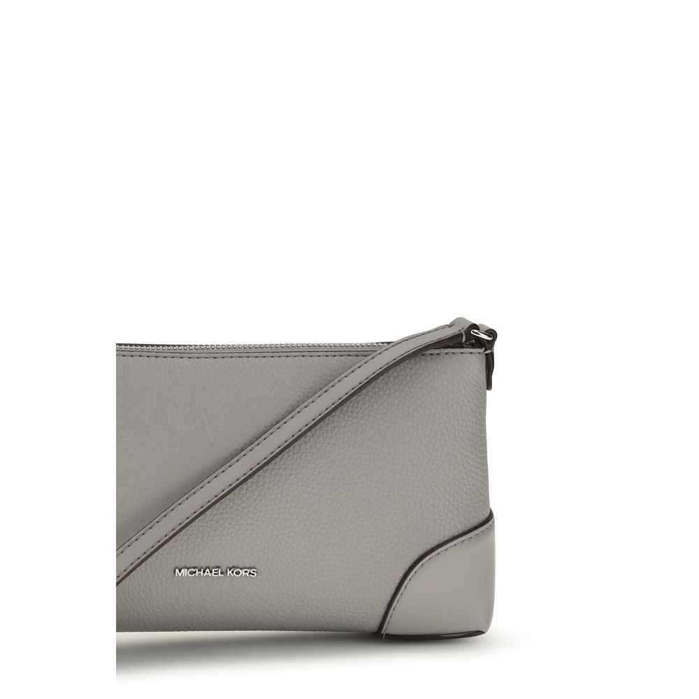 Michael Kors Gray Calf Leather Bos Taurus Wallet - Luxury Boutique Co