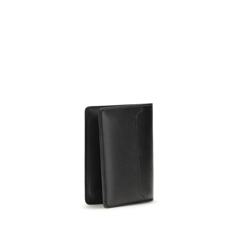 Fendi Black Calf Leather Bos Taurus Wallet - Luxury Boutique Co