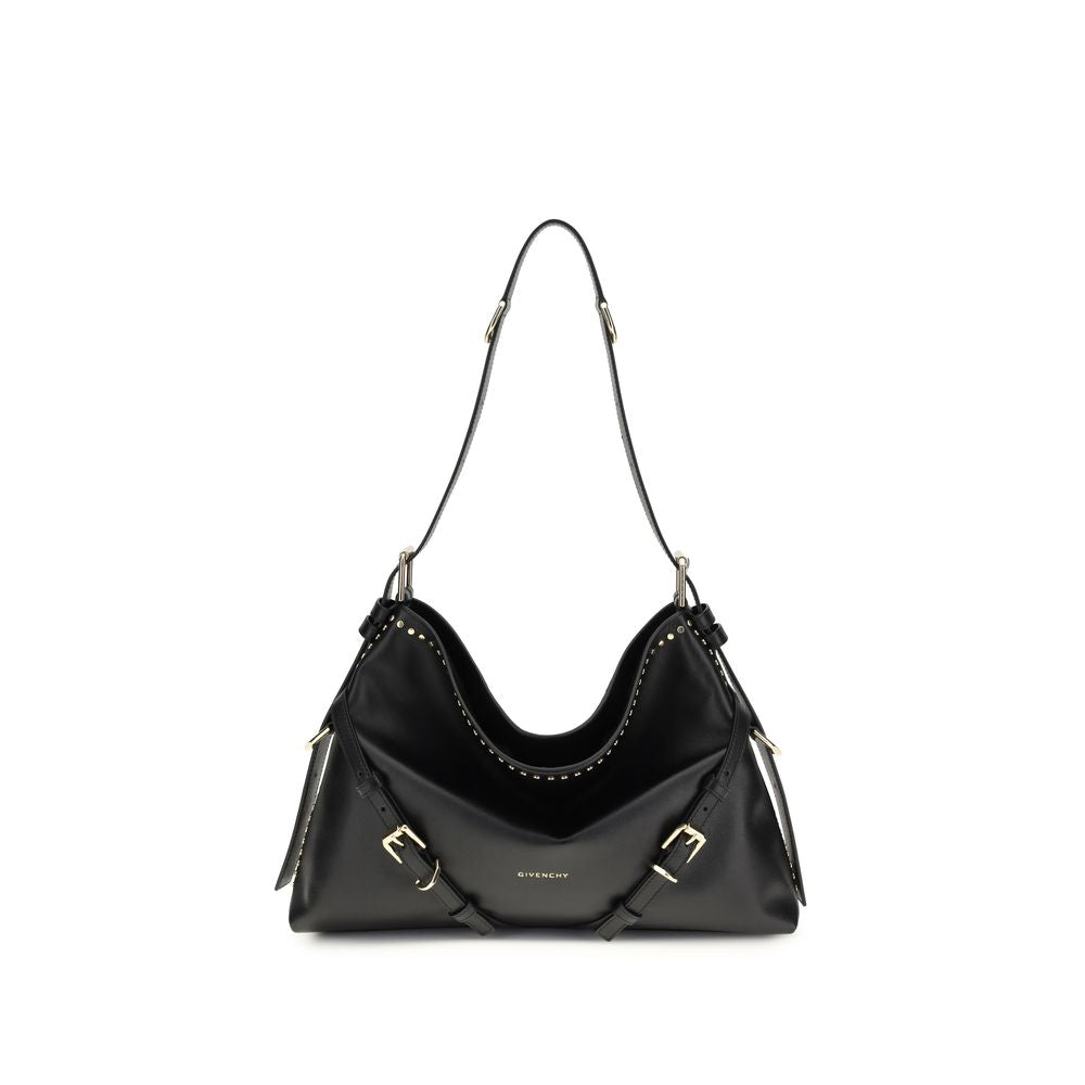 Givenchy Black Calf Leather Bos Taurus Shoulder Bag - Luxury Boutique Co