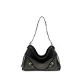 Givenchy Black Calf Leather Bos Taurus Shoulder Bag - Luxury Boutique Co