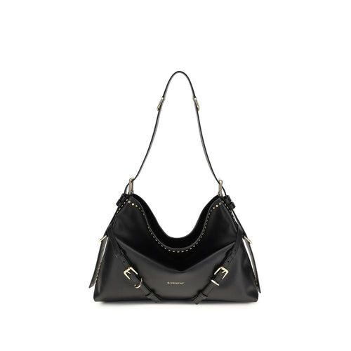 Givenchy Black Calf Leather Bos Taurus Shoulder Bag - Luxury Boutique Co