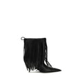 Balenciaga Black Calf Leather Bos Taurus Ankle Boots - Luxury Boutique Co