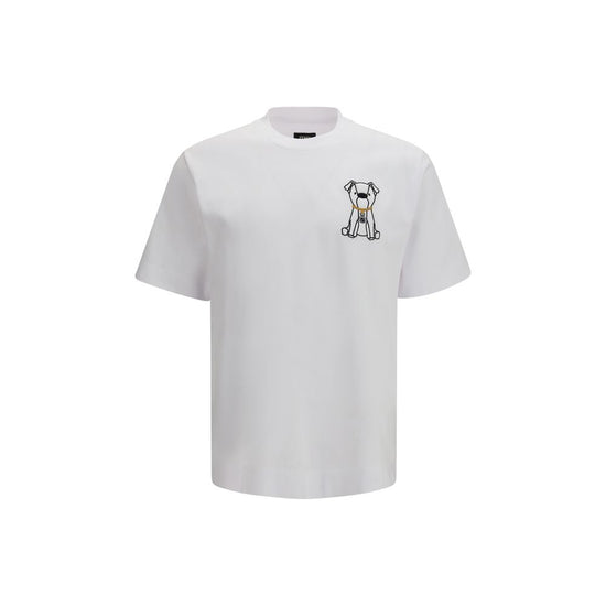 Fendi White Cotton T-Shirt