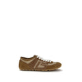 Balmain Beige Calf Leather Bos Taurus Athletic Sneakers - Luxury Boutique Co
