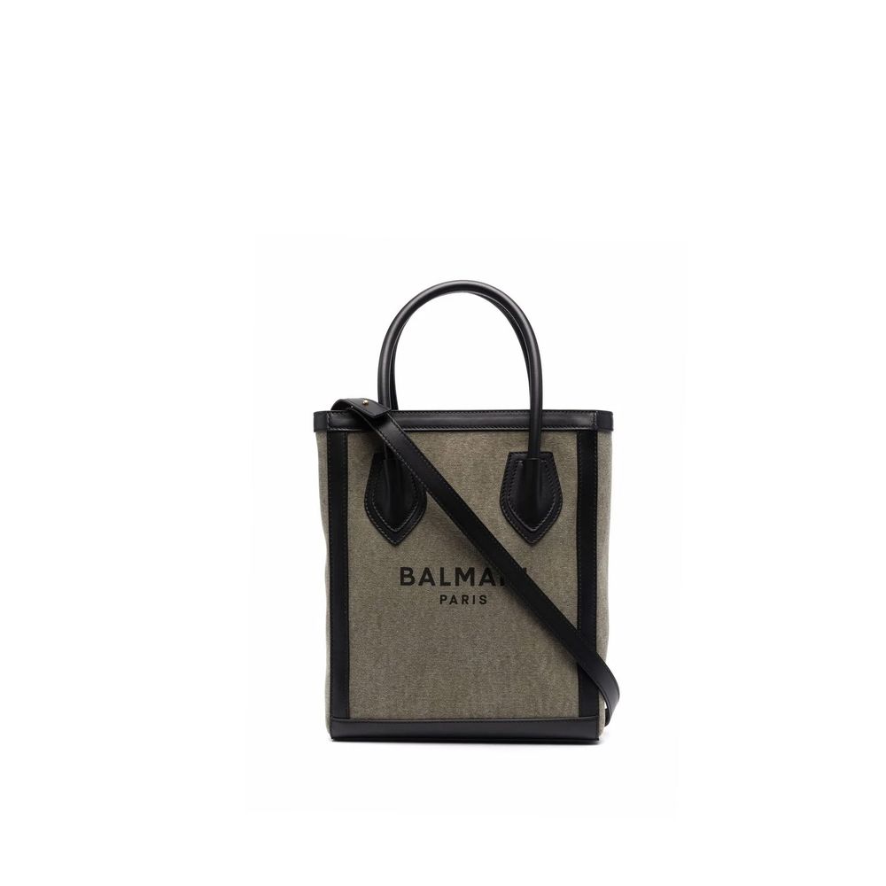 Balmain Bicolor Cotton Tote Bag - Luxury Boutique Co