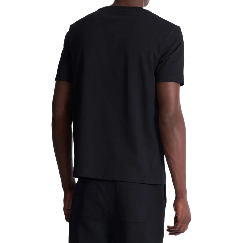 Balmain Black Cotton T-Shirt - Luxury Boutique Co