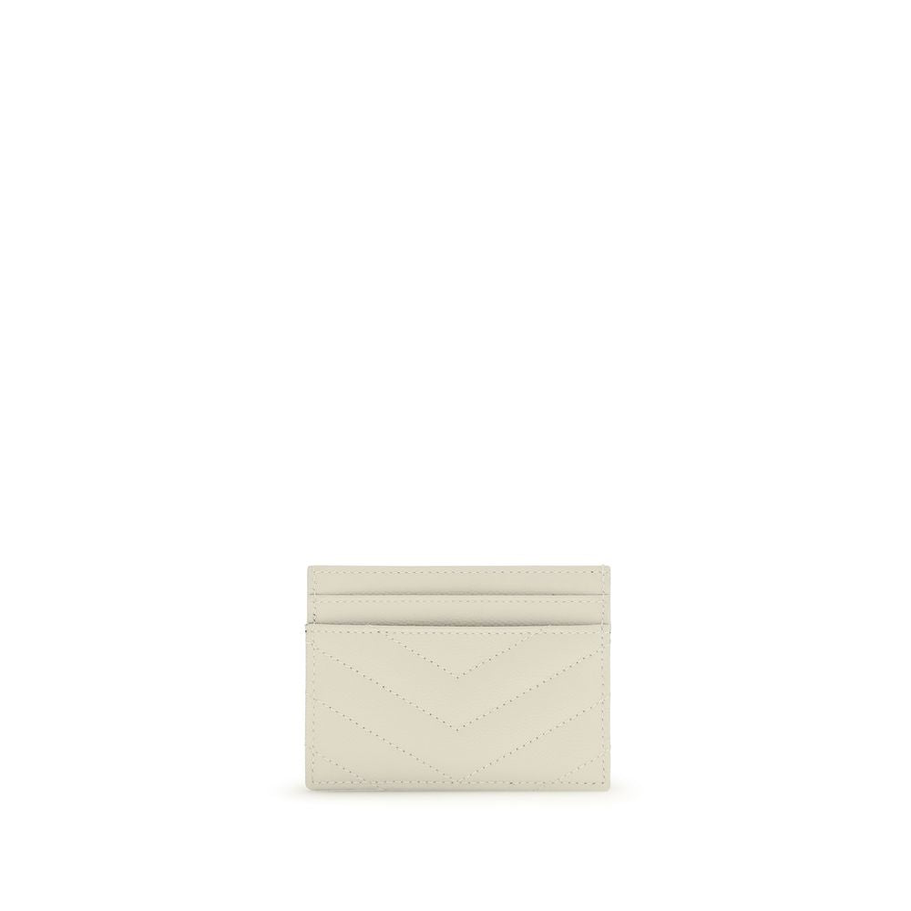 Saint Laurent Beige Calf Leather Bos Taurus Wallet - Luxury Boutique Co